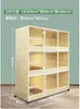Gaiola de Criação de Gatos, Gaiola de Criação de Três Camadas, Casa de Gato Villa de Madeira Maciça de Espaço Livre para Uso Doméstico, Abrigo para Gatos, Armário para Gatos, Gaiola para Gatos
