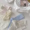 Calcetines Apilados para Mujer de Malla Fina Transpirables de Verano de Longitud Media Hilo de Punto Lindos de Algodón Calcetines Largos de Verano Ins de Moda