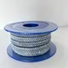 Embalagem de Fibra de Carbono Resistente a Alta Temperatura e Pressão, Embalagem Resistente ao Desgaste para Válvulas e Bombas de Água, Embalagem de Vedação Impregnada com Grafite de PTFE