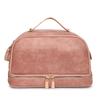 Atacado de Fábrica Grande Capacidade Retro Bolsa de Mão Feminina Viagem Lavagem Multi-Camada Armazenamento Bolsa de Maquiagem Bolsa de Mão Feminina