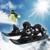 Mini zapatos de esquí para exteriores transfronterizos, cortos para exteriores, snowboard, caminar en la nieve, trineo largo para snowboard, patineta