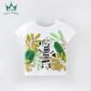Camiseta Infantil de Manga Curta 25 Novo Verão Camiseta Infantil de Manga Curta Tops Infantis Verão Camiseta Infantil de Manga Curta