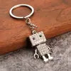 Llavero de Oso Full Diamante Creativo y Personalizado, Colgante Sencillo y de Moda, Joyería Unisex de Aleación Hip-Hop a la Moda