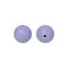 Contas de Silicone de 15mm, Pulseira de Contas Redondas DIY, Chaveiro, Acessórios de Joias, Contas Soltas Atacado em Estoque