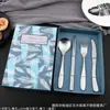 Conjunto de Faca, Garfo e Colher para Bife Ocidental, Colher de Aço Inoxidável, Talheres para Comida Ocidental Atacado