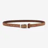Cinturón de mujer, accesorio de moda, cinturón de cuero gamuza, estilo retro francés, 2.5 cm de ancho, cinturón de gamuza de piel de vaca, venta al por mayor