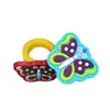 Nuevo Anillo Pequeño de Mariposa de Dibujos Animados Anillo Lindo para Niños Regalo Pequeño Creativo en stock Abundante Directo de Fábrica