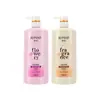 Set de Champú y Gel de Ducha Anticaspa Suavizante y Esponjoso Liangshang Champú Botella Grande 1 kg Tamaño Familiar Hotel Baño