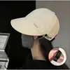 Sombrero de Pescador Pequeño para Rostro de Mujer para Primavera y Verano con Accesorio de Mascarilla, Sombrero Ecuestre con Bloques de Color, Gorra de Béisbol Versátil Casual de Ala Ancha