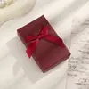 Caixas de Presente Atacado com Tampas, Caixas de Embalagem de Joias Listradas Estilosas, Caixas de Papel Espesso para Presentes de Jade, Caixas à Prova de Poeira