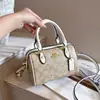 Bolso bandolera, bolso Boston con estampado floral vintage, minibolso tote tipo almohada, bolso de hombro versátil, bolso bandolera para mujer