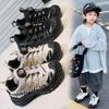 Zapatillas Deportivas para Niños 2026 Estilo Nuevo Primavera y Verano Malla Transpirable Zapatos tipo Papá con Hebilla Giratoria Zapatos Casuales de Suela Suave para Niñas
