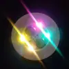 Pegatinas para botellas de vino luminosas de cóctel de cerveza caliente transfronterizas Posavasos luminosos LED Pegatinas para tazas logo imprimible