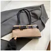 Bolso de Axila Retro de Gamuza de Gama Alta 2025 Otoño e Invierno Nueva Moda Versátil Simple para Viajar al Trabajo Bolso de Hombro