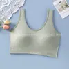 12 colores sin costuras color amoníaco nude algodón talla grande belleza espalda ropa interior alta elasticidad transpirable copa de látex fija talla extra grande pecho envuelto
