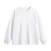 Sudadera deportiva de cuello redondo con retazos de algodón para hombre, marca de tendencia Otoño/Invierno 2026, con cuello acanalado, chaqueta para hombre, manga larga para hombre