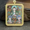Tangka pintado a mano de Nagzang, Nepal, y Xizang, con el Buda del Vacío, 4*5 Núcleo