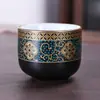 Tapa de Tetera de Cerámica, Tapa Individual, Taza de Té Automática Perezosa Molida a Piedra, Accesorios, Tetera, Taza de Té, Cuenco de Té, Accesorios para Ceremonia del Té