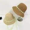 Nuevo Estilo Sombrero de Paja para Mujer Playa Costera Francés Moderno Verano Delgado Transpirable Encaje Hueco Pequeño Fresco Sombrilla Protección Solar