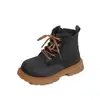 Dr. para Niñas. Botas Martens 2026 Primavera/Otoño Estilo Nuevo Botas de Piel Cómodas para Niños Medianos y Mayores Botines Elegantes para Niños Zapatos Infantiles Botas