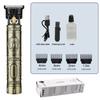 Clipper eléctrico avanzado para barbero cortapelos eléctrico para afeitar afeitar cabeza calva tallado cabeza de aceite tijeras multifunción