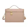 Nueva bolsa para lonchera con cierre, bolso versátil, de un solo hombro o cruzado para mujer, elegante y con estilo, con una textura moderna