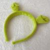 Divertida diadema de Shrek, creativa y linda para mostrar fotos, para vestir, con horquilla, súper linda diadema para mujer, nueva