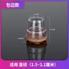 Capas de Pé Silenciosas para Mesa e Cadeira Estilo Universal Doméstico Material de Silicone Transparente Não Precisa de Cola Encaixe Pronto para Usar Base de Feltro Resistente ao Desgaste Reduz