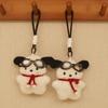 Colgante de Muñeco Cha Dog Llavero de Coche Cachorro Muñeco de Peluche Mochila Colgante de Dibujos Animados Lindo Regalo Creativo