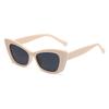 Gafas de Sol Ojo de Gato Perla Libro Rojo Celebridad de Internet Gafas de Sol Simples Europeas y Americanas Gafas de Sol Personalizadas de Moda
