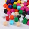 Dados creativos de color en blanco puntos redondeados de seis caras Fiesta familiar de mahjong grano de pantalla suave accesorios de juego al por mayor