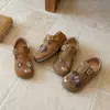 Zapatos de Princesa para Niñas 2026 Primavera y Otoño Plateados Elegantes Zapatos Pequeños de Cuero para Niños Zapatos Mocasines de Suela Suave Zapatos Individuales Antideslizantes Zapatos de Espectáculo