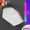Saco opp saco autoadesivo saco plástico transparente roupa saco autosselante atacado 5 seda 20*54cm100