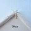 Elegantes accesorios de tela con cuentas de doble hebra y lazo anudado a mano para bolsos, zapatos, sombreros y accesorios de ropa DIY