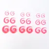 Carcasa de Caracol de Acrílico Personalizada Puños para Orejas Temperamento Sencillo Modernos Unisex Pendientes de Perforación Expansores de Oreja Fabricante Venta al por Mayor