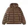 Transmisión en vivo estilo unisex chaqueta acolchada de algodón acanalado invierno nuevo estilo con capucha estilo pareja engrosada para baja estatura abrigo chaqueta acolchada de algodón