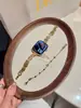 Pulsera de Metal con Forma de Trébol de Cuatro Hojas Incrustada con Diamantes de Cobre y Circonita Adecuada para Apple Watch iWatch 12ª Generación 11/10