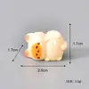 Nuevo gato miniatura creativo para micro-paisaje, decoración de mini escena, manualidades de resina lindas para casa de muñecas DIY