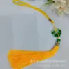 Colgante de borla para almohada de hebilla Ping An directo de fábrica, borla de boca de pez Yu Pei grande, colgante de borla para colgar en el coche, espejo retrovisor