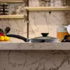 Frigideira de Indução 3 Compartimentos e Tampa Granilite Cinza Alumínio Revestimento Antiaderente - Wolff
