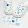 Nuevos dijes de resina para zuecos al por mayor: lindos diseños de dibujos animados, versátiles flores para zapatos de mariposa, flores de burbujas y decoraciones de animales