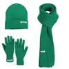 Chapéu, Luvas, Cachecol, Conjunto de Três Peças à Prova de Frio e Quente para o Inverno com Proteção para as Orelhas, Chapéu de Lã Tricotado Fashionável Estilo Coreano para Mulheres