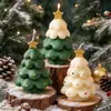 Vela Aromática de Natal Atmosfera de Inverno Decoração de Interior Enfeite Vela para Árvore de Natal Presente Atacado