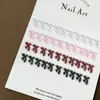 Acessórios Populares para Unhas com Laços de Bolinhas Laço de Resina Versátil Doce Cool Decorações de Unhas Usáveis