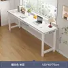 Mesa de Computador Longa Estreita Contra a Parede Retangular Simples Moderna para Quarto Escritório Estudo