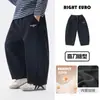 Calça Europeia Masculina de Inverno com Plus Veludo Calça de Bebê Faca Torto Calça Casual Espessa para Meninos Roupa Infantil Calça Longa Infantil Roupas de Inverno