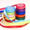 Cinta de Satín de 1 cm de Ancho 10 Colores Cinta para Regalo Cinta para Pastelería Caja de Regalo Cinta Decoración de Bodas Cinta Transfronteriza 5 Yardas/Rollo