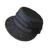 Sombrero de Montar Plano de Mezclilla Retro Japonés para Mujer, Moda de Verano Versátil Boina Sombrilla Que Hace que la Cara Parezca Más Pequeña