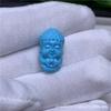 Colgante de porcelana de alta magnesita con diseño de pino azul y verde, Sakyamuni, Buda Maitreya, un Nian entre la espalda, nube Guanyin, bricolaje