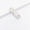 Acessórios de cabeça de zíper removível cabeça de zíper de liga de zinco peça de zíper universal ornamentos para bagagem peça de puxar de substituição sem ferramentas